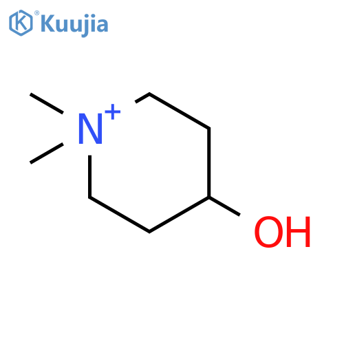 Piperidinium,4-hydroxy-1,1-dimethyl- structure