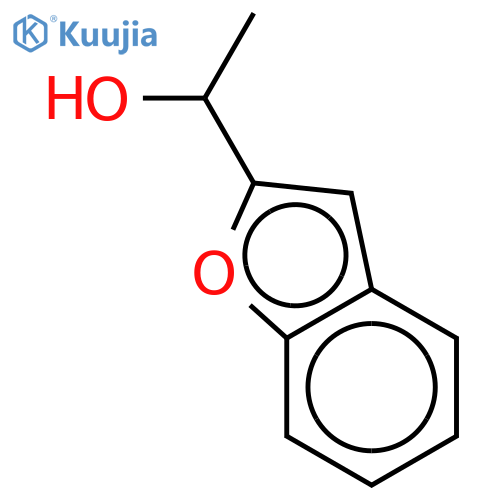 (1S)-1-(1-benzofuran-2-yl)ethan-1-ol structure