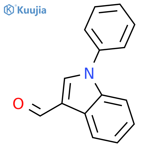 1-phenyl-1H-indole-3-carbaldehyde structure