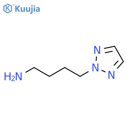 4-(2H-1,2,3-Triazol-2-yl)butan-1-amine structure