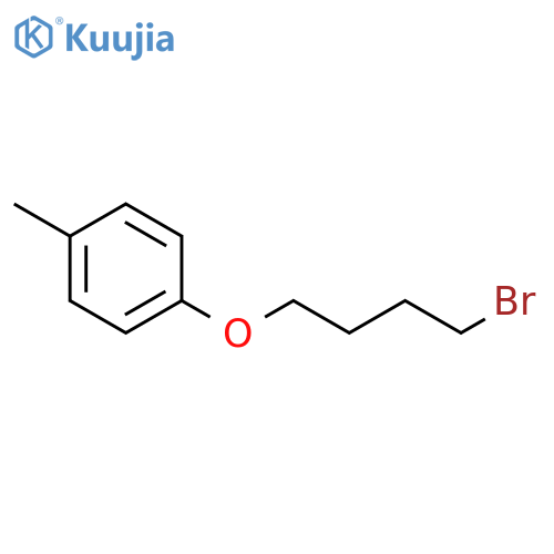 Benzene,1-(4-bromobutoxy)-4-methyl- structure