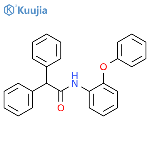 N-(2-phenoxyphenyl)-2,2-diphenylacetamide structure
