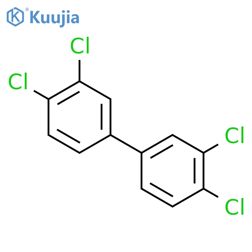 3,3',4,4'-Tetrachlorobiphenyl structure