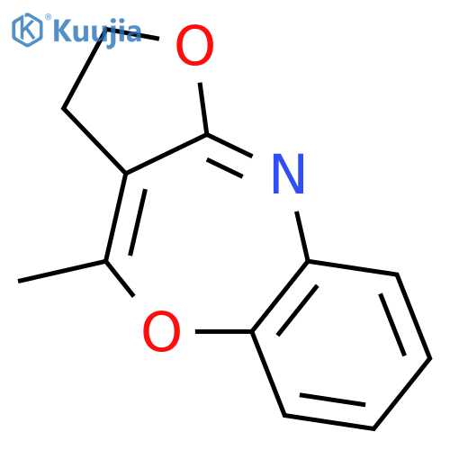 4-methyl-2,3-dihydrofuro[3,2-c][1,5]benzoxazepine structure