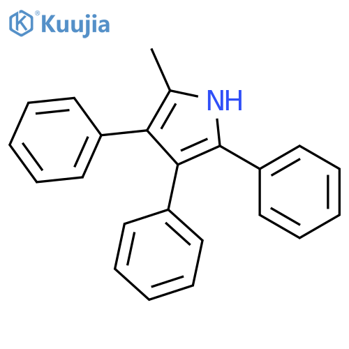 2-Methyl-3,4,5-triphenyl-1H-pyrrole structure