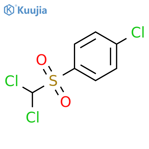 Benzene, 1-chloro-4-[(dichloromethyl)sulfonyl]- structure