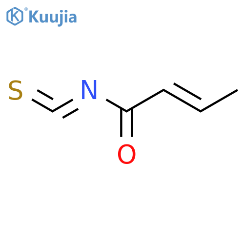 2-Butenethioic acid,anhydrosulfide with thiocyanic acid structure