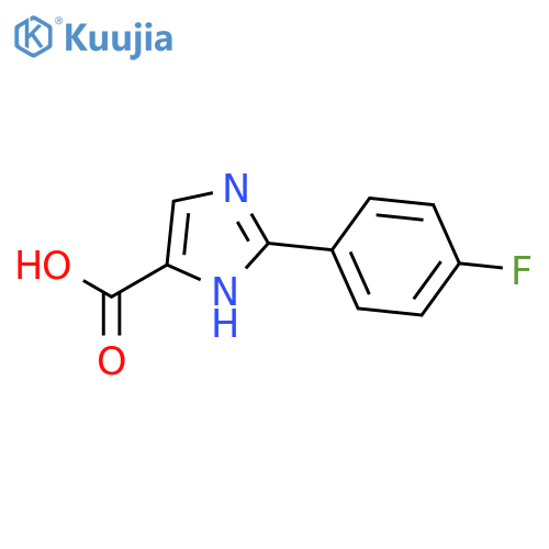 2-(4-Fluorophenyl)-1H-imidazole-4-carboxylic Acid structure