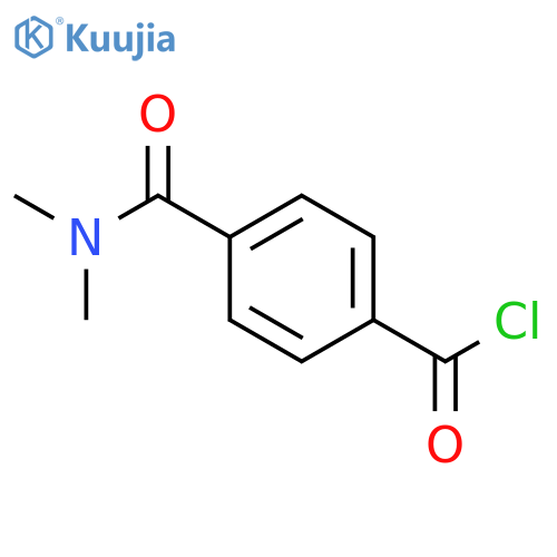 Benzoyl chloride,4-[(dimethylamino)carbonyl]- structure
