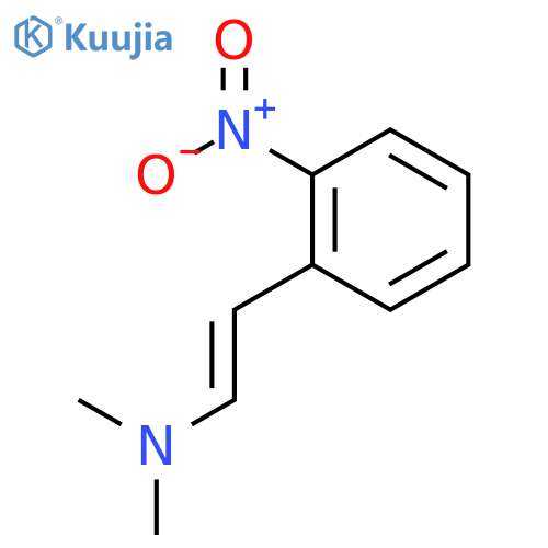 Ethenamine, N,N-dimethyl-2-(2-nitrophenyl)-, (E)- structure