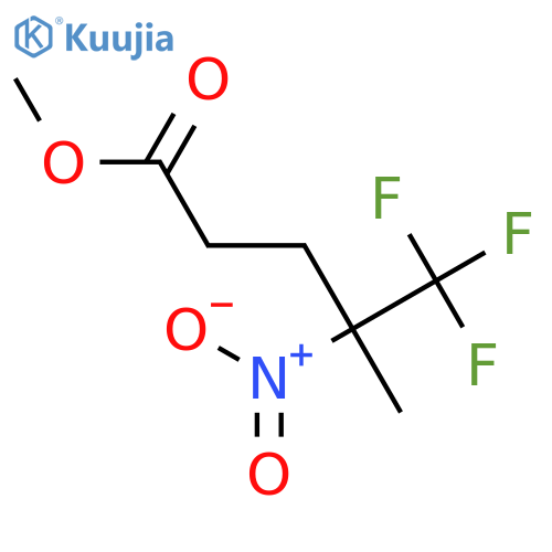 Methyl 5,5,5-trifluoro-4-methyl-4-nitropentanoate structure