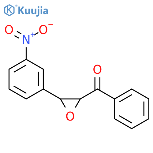 Methanone,[3-(3-nitrophenyl)-2-oxiranyl]phenyl- structure