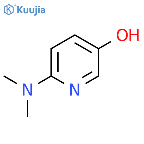 6-(dimethylamino)pyridin-3-ol hydrate structure