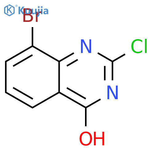 8-bromo-2-chloro-3,4-dihydroquinazolin-4-one structure