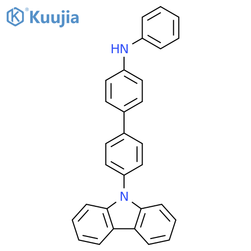 4'-(9H-carbazol-9-yl)-N-phenyl-[1,1'-biphenyl]-4-amine structure