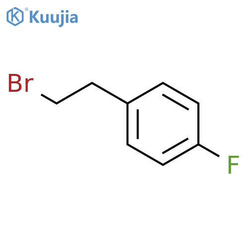 1-(2-bromoethyl)-4-fluorobenzene structure