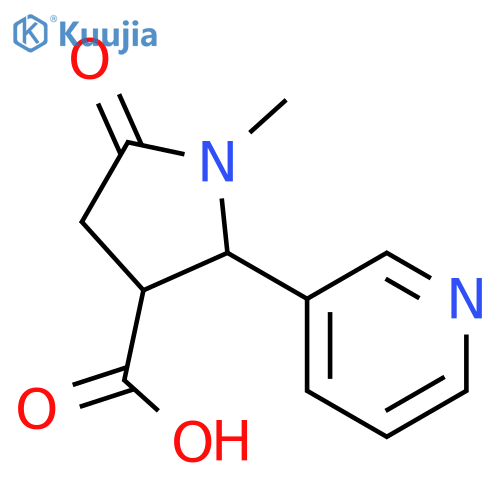 (2S)-trans-4-Cotininecarboxylic Acid structure