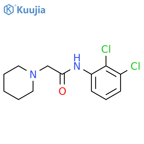 N-(2,3-Dichloro-phenyl)-2-piperidin-1-yl-acetamide structure
