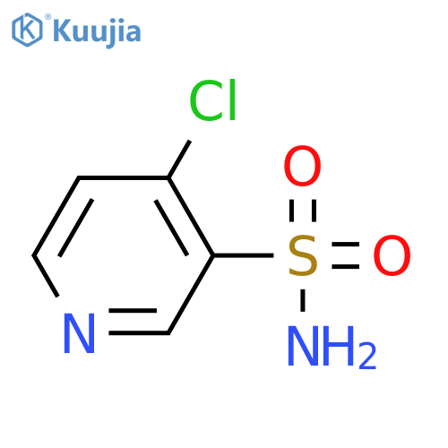 4-Chloro-3-pyridinesulfonamide structure