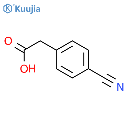 (4-Cyano-phenyl)-acetic acid structure