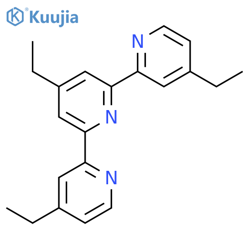 2,2':6',2''-Terpyridine, 4,4',4''-triethyl- structure
