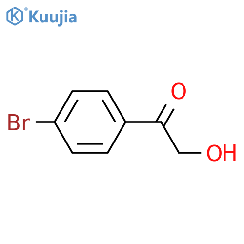 1-(4-Bromophenyl)-2-hydroxyethan-1-one structure