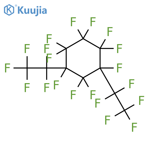 1,1,2,2,3,3,4,5,5,6-decafluoro-4,6-bis(pentafluoroethyl)cyclohexa Ne structure