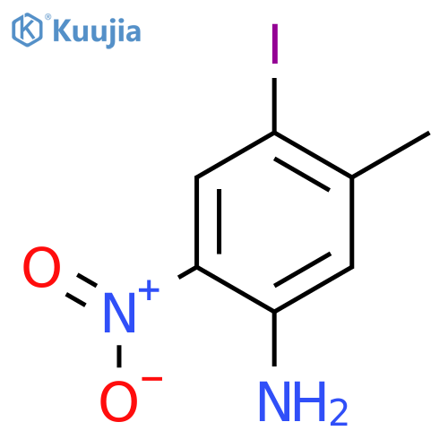 4-Iodo-5-Methyl-2-Nitroaniline structure