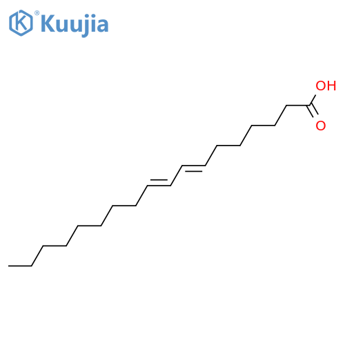 7,9-Octadecadienoic acid structure