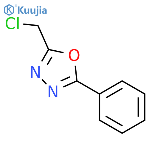 2-(Chloromethyl)-5-phenyl-1,3,4-oxadiazole structure
