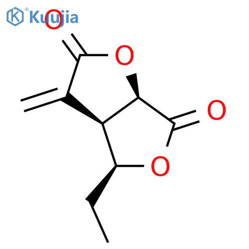 Furo[3,4-b]furan-2,6(3H,4H)-dione,4-ethyldihydro-3-methylene-, (3aR,4S,6aR)- structure