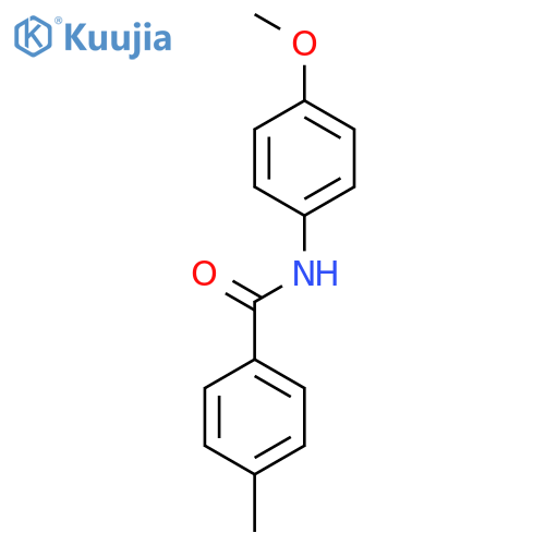 N-(4-methoxyphenyl)-4-methylbenzamide structure