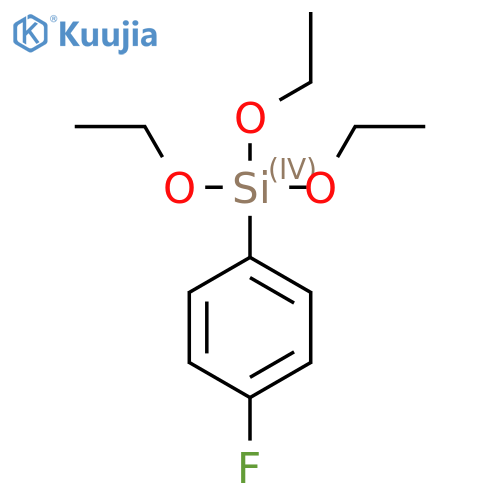 4-Fluorophenyltriethoxysilane structure
