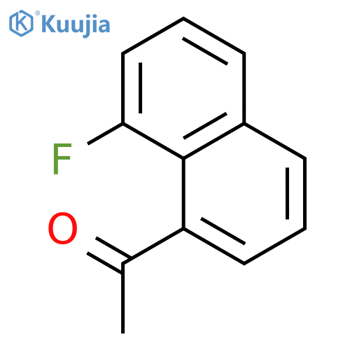 1-(8-fluoronaphthalen-1-yl)ethan-1-one structure