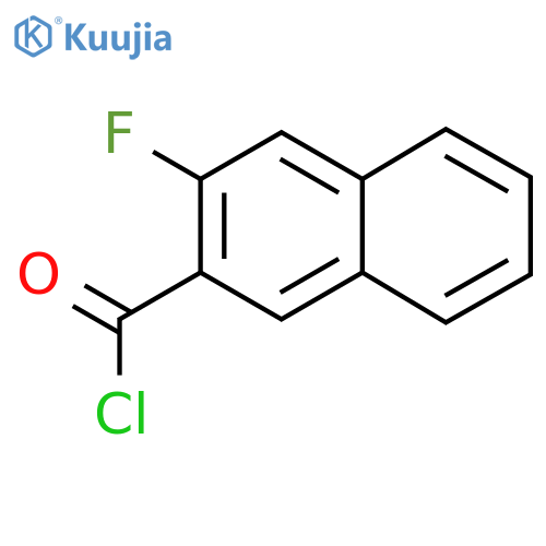 3-Fluor-2-naphthoylchlorid structure