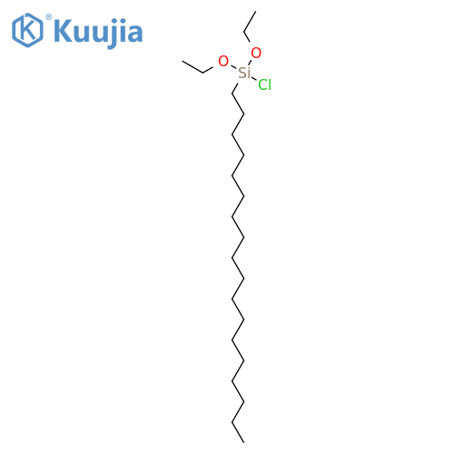 Chloro-diethoxy-octadecylsilane structure