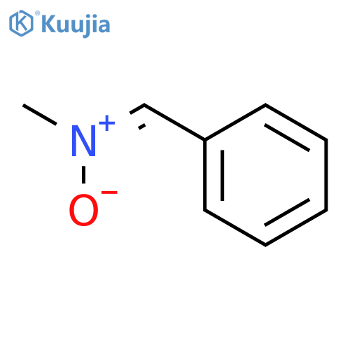 methanamine, n-(phenylmethylene)-, n-oxide structure