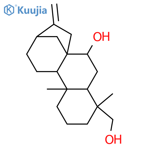 Kaur-16-ene-7,18-diol, (4β,7β)- structure