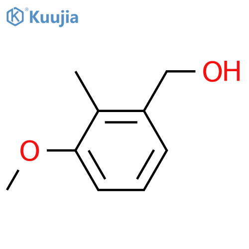(3-Methoxy-2-methylphenyl)methanol structure