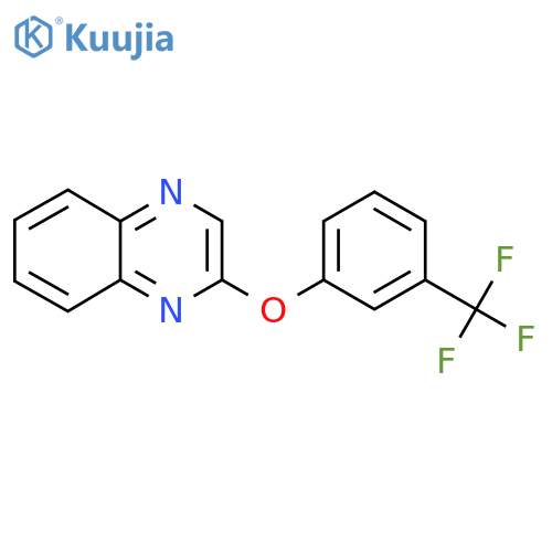 2-[3-(Trifluoromethyl)phenoxy]quinoxaline structure