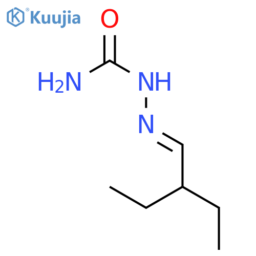 Hydrazinecarboxamide,2-(2-ethylbutylidene)- structure