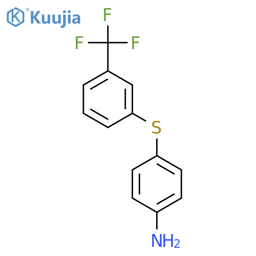 4-{3-(Trifluoromethyl)PhenylSulfanyl}Aniline structure