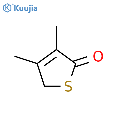 2(5h)-thiophenone,3,4-dimethyl- structure