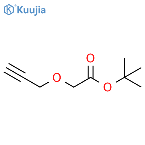 2-(2-Propyn-1-yloxy)acetic acid tert-butyl ester structure