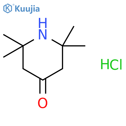 2,2,6,6-Tetramethylpiperidin-4-one hydrochloride structure
