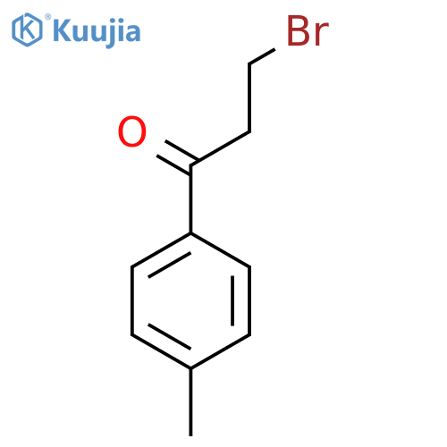3-\u200bBromo-\u200b1-\u200b(4-\u200bmethylphenyl)\u200b-1-\u200bpropanone, structure