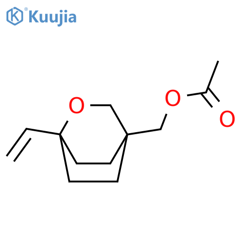 (1-Vinyl-2-oxabicyclo[2.2.2]octan-4-yl)methyl acetate structure