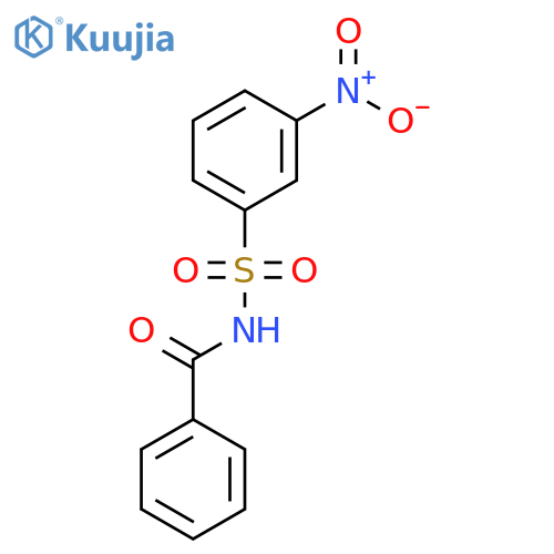 N-(3-nitrobenzenesulfonyl)benzamide structure