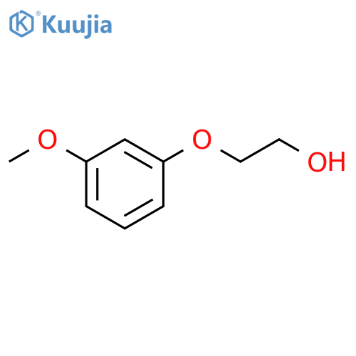 Ethanol, 2-(3-methoxyphenoxy)- structure