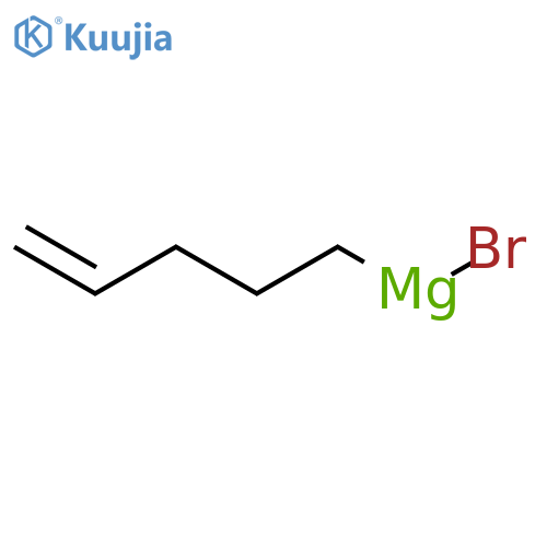 Magnesium, bromo-4-pentenyl- structure